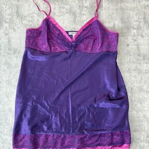 Morgan Taylor Intimates Vintage Purple Dream Nightgown Women's Size XXL